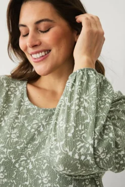 Ellos Plus collection Kjole med volanger