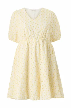 Ellos Plus collection Kjole med brodert mønster