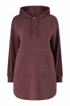Ellos Plus collection Lang genser med hettegenser