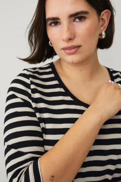 Ellos Plus collection Langermet topp med rund hals