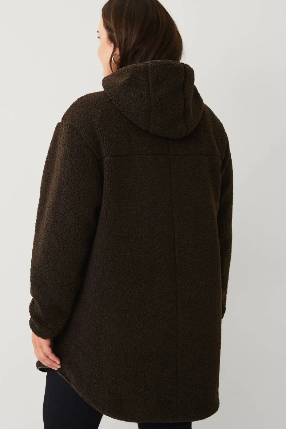 Ellos Plus collection Lang, fôret pilejakke