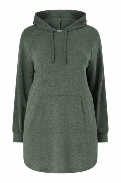 Ellos Plus collection Lang genser med hettegenser