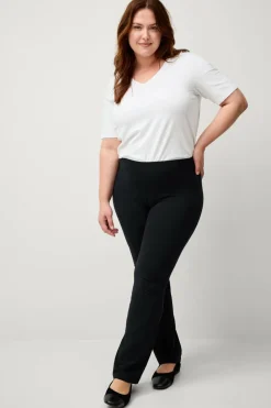 Ellos Plus collection Leggings med bootcut høy midje