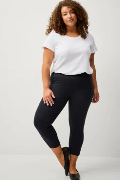Ellos Plus collection Leggings med høy midje og 3/4 lengde