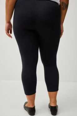 Ellos Plus collection Leggings med høy midje og 3/4 lengde