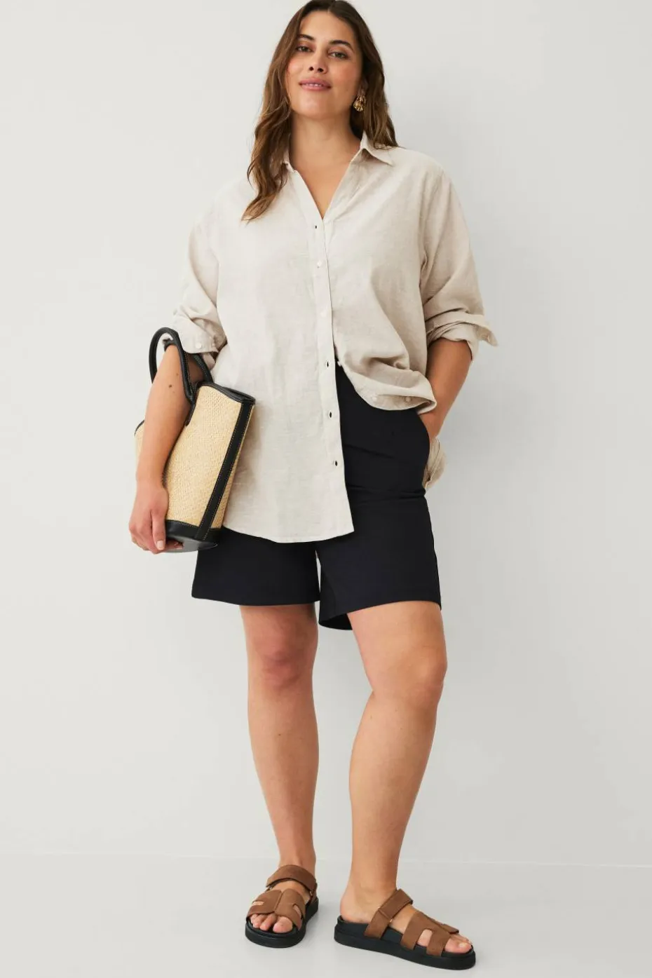 Ellos Plus collection Linskjorte