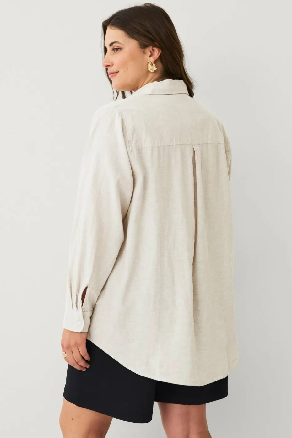 Ellos Plus collection Linskjorte