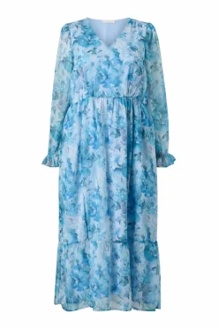 Ellos Plus collection Maxikjole i chiffon