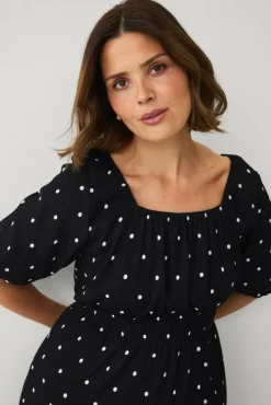 Ellos Plus collection Maxikjole med puffermer