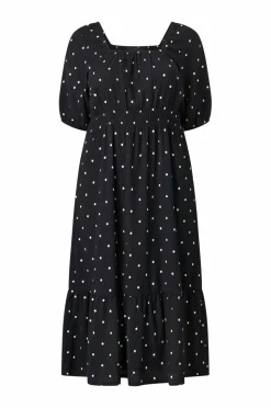 Ellos Plus collection Maxikjole med puffermer
