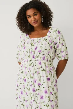 Ellos Plus collection Maxikjole med puffermer