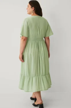 Ellos Plus collection Maxikjole med smock