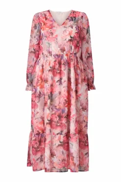 Ellos Plus collection Maxikjole i chiffon