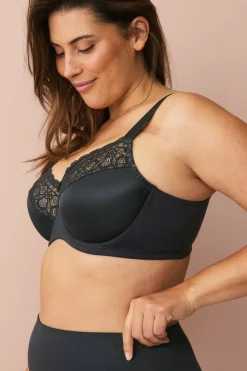 Ellos Plus collection Minimiser bøyle-BH med nettingfôrede skåler