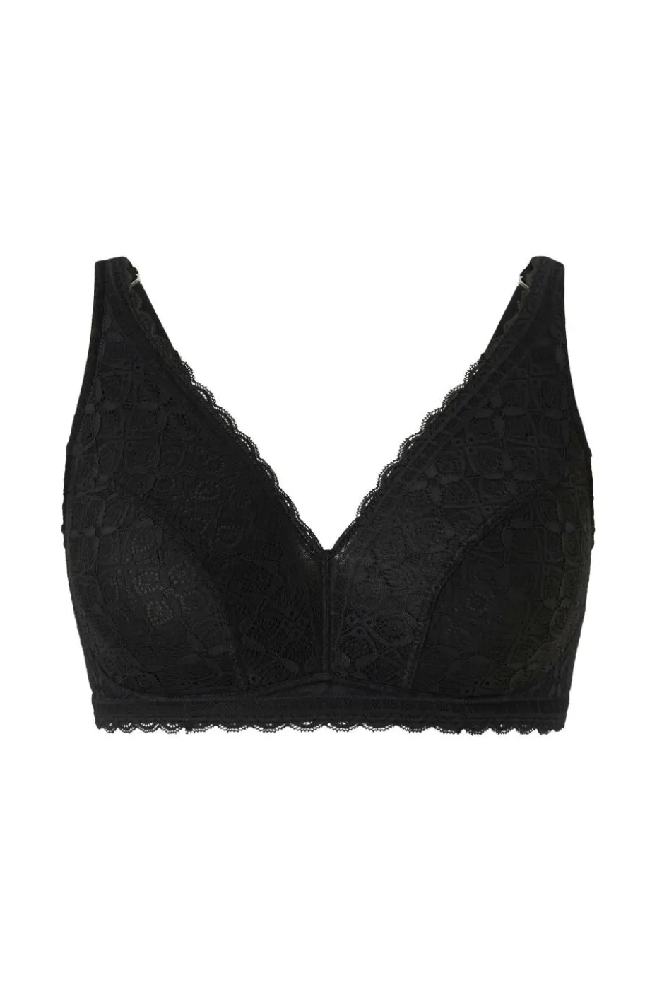 Ellos Plus collection Myk BH med blondedetaljer