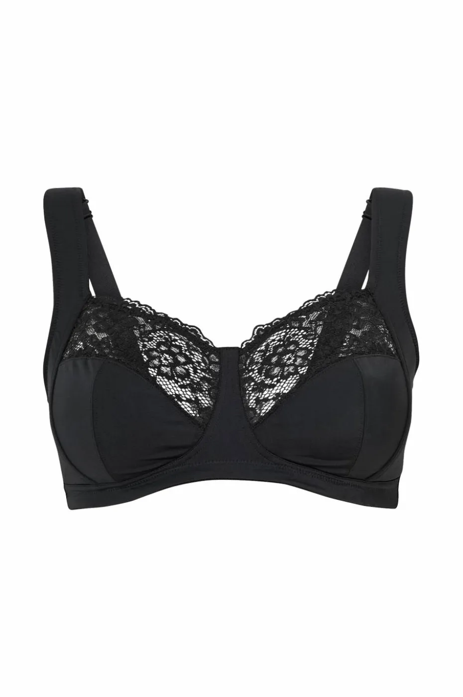 Ellos Plus collection Myk bh med blonder øverst