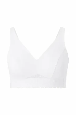 Ellos Plus collection Myk BH med blondedetaljer