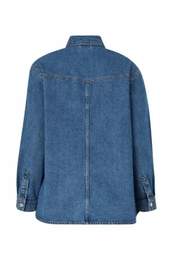 Ellos Plus collection Overdimensjonert denim jakke