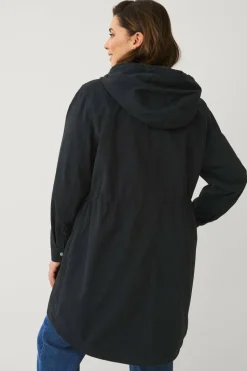 Ellos Plus collection Parka i bomullstwill