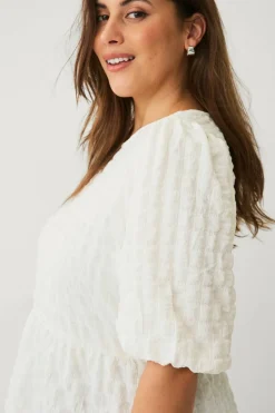 Ellos Plus collection Peplum topp