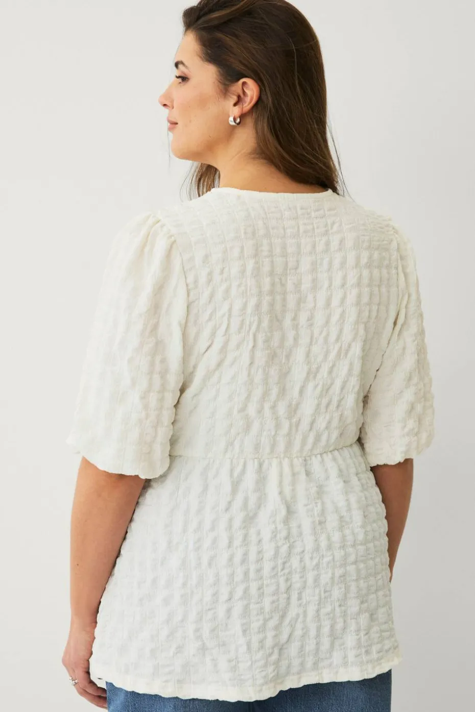 Ellos Plus collection Peplum topp