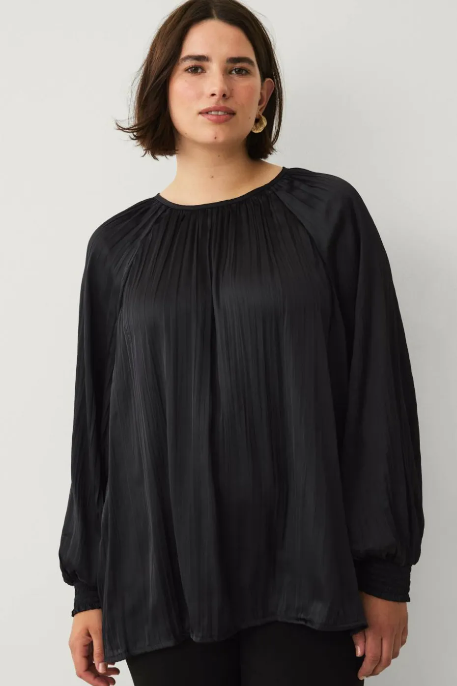 Ellos Plus collection Plissert bluse