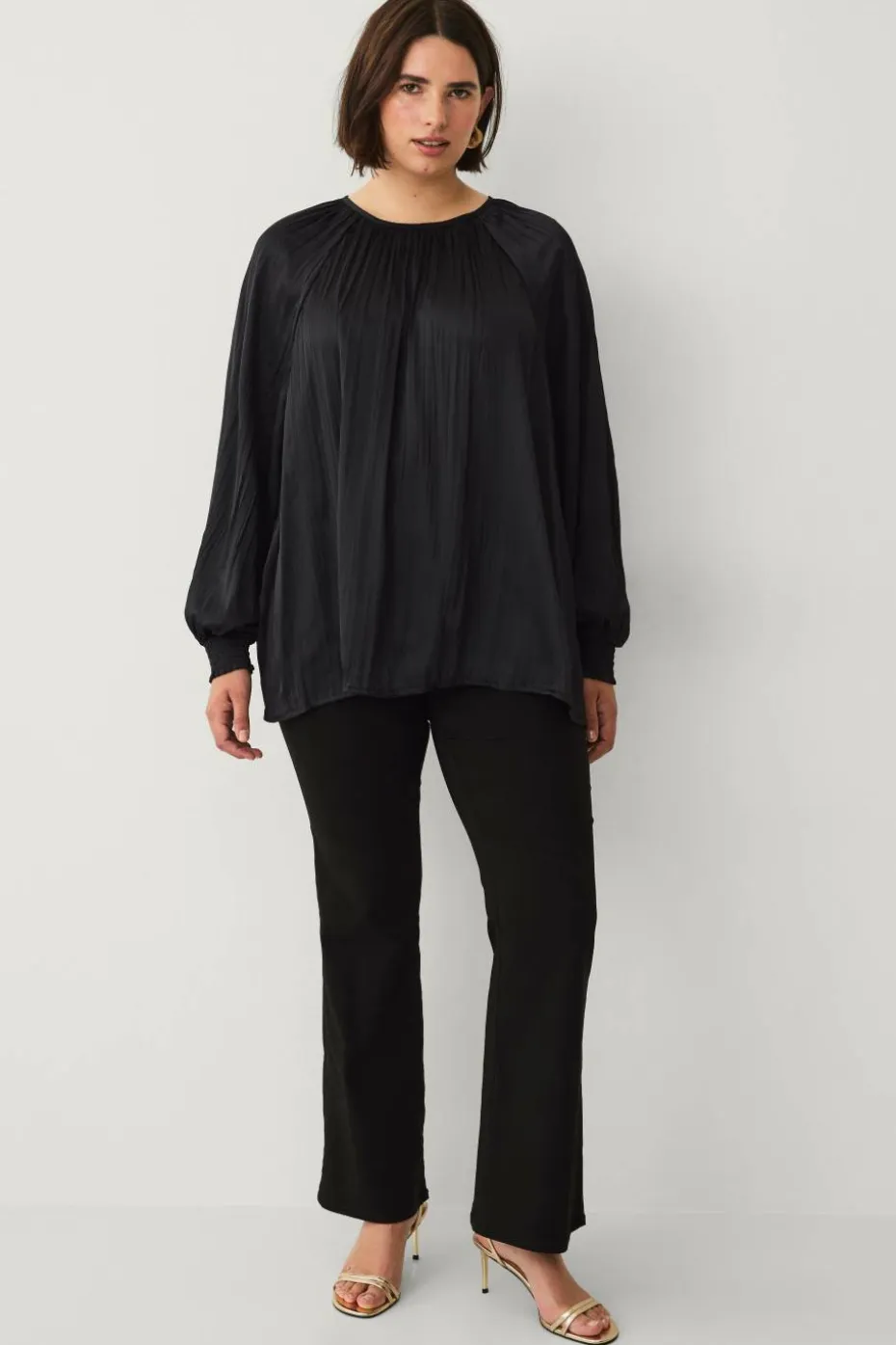 Ellos Plus collection Plissert bluse