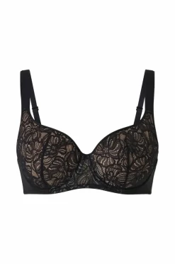 Ellos Plus collection Polstret bøyle-BH med blonder