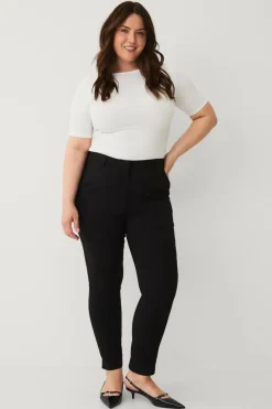Ellos Plus collection Rett bukse med stretch