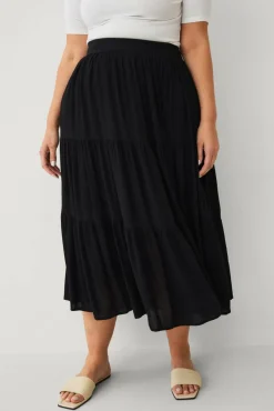 Ellos Plus collection Skjørt med elastisk midje