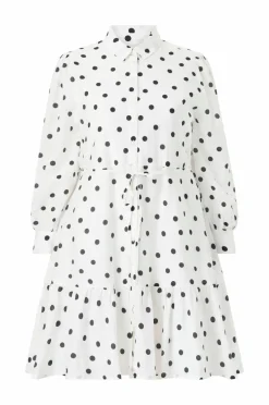 Ellos Plus collection Skjortekjole med volang