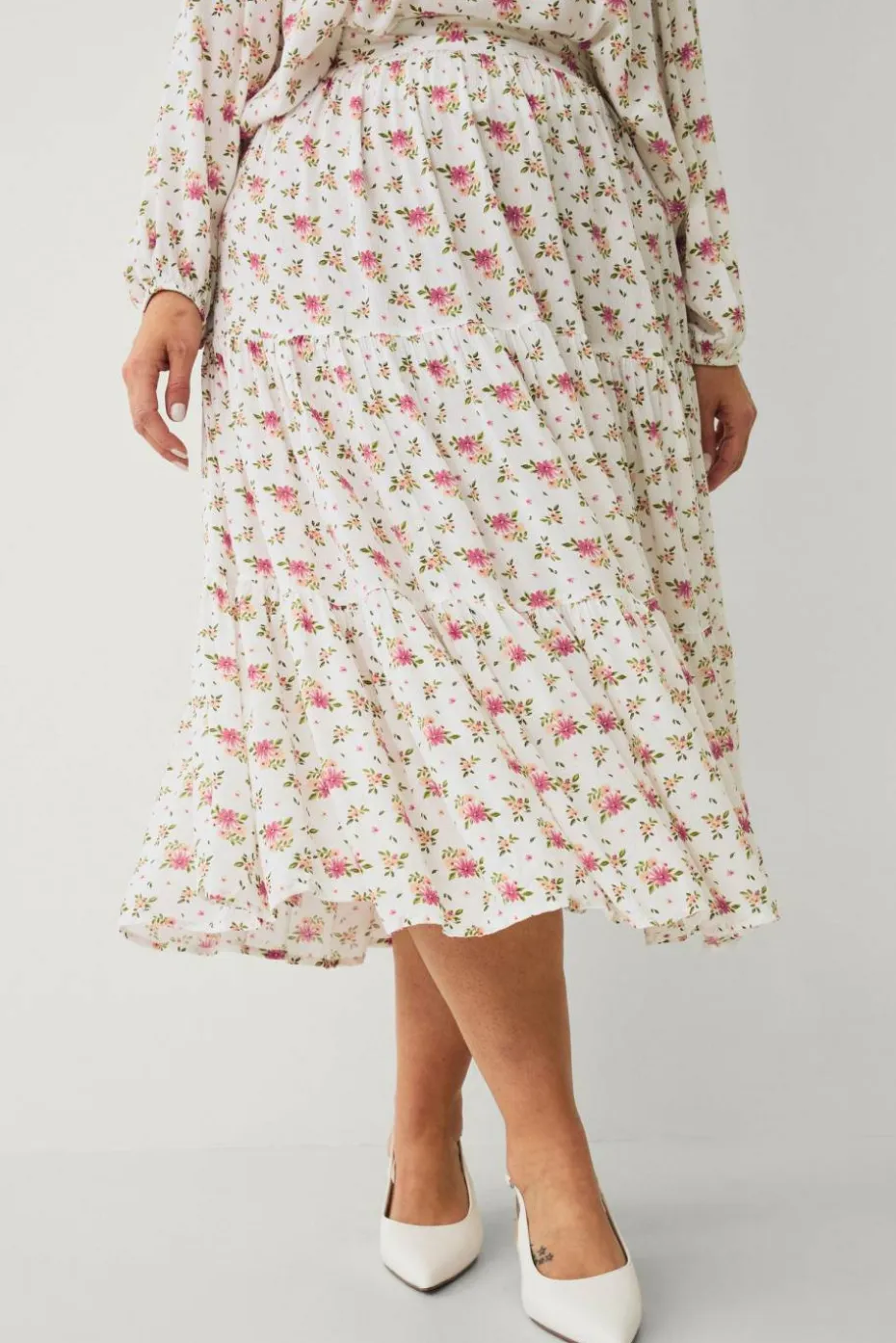 Ellos Plus collection Skjørt med elastisk midje