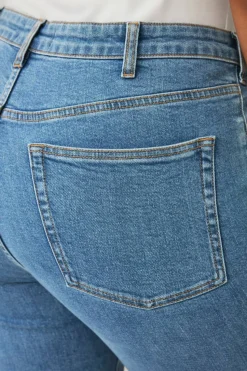 Ellos Plus collection slim jeans med høy midje