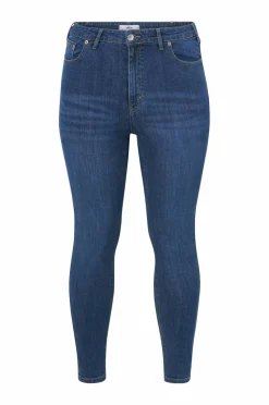 Ellos Plus collection Smale stretchjeans med høy midje