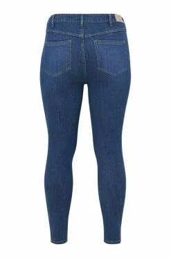 Ellos Plus collection Smale stretchjeans med høy midje