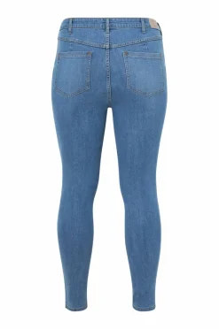 Ellos Plus collection Smale stretchjeans med høy midje