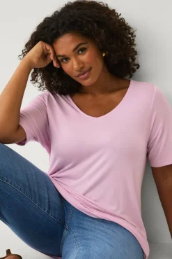 Ellos Plus collection Soft topp med v-hals
