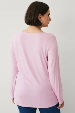 Ellos Plus collection Soft tunika i viskosestrikk