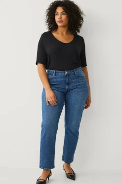 Ellos Plus collection Soft topp med v-hals