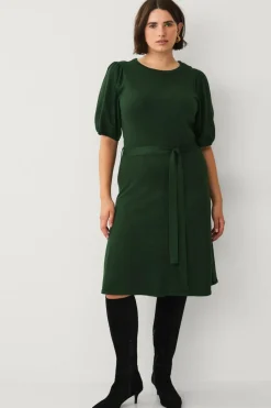 Ellos Plus collection Strikket kjole med kort erme