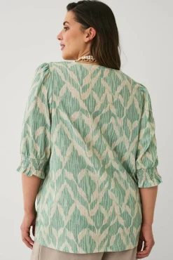 Ellos Plus collection Topp med bobleermer