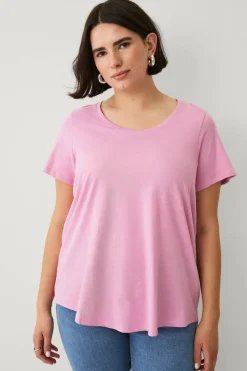 Ellos Plus collection Topp med rund hals