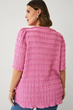 Ellos Plus collection Topp med blondedetaljer