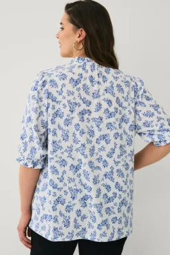 Ellos Plus collection Topp med puffermermer