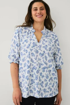 Ellos Plus collection Topp med puffermermer