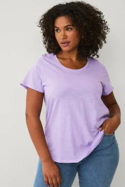 Ellos Plus collection Topp med rund hals