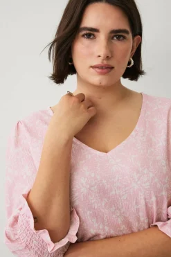 Ellos Plus collection Topp med bobleermer