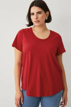 Ellos Plus collection Topp med rund hals
