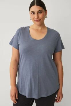 Ellos Plus collection Topp med rund hals