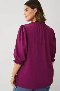 Ellos Plus collection Topp med puffermermer